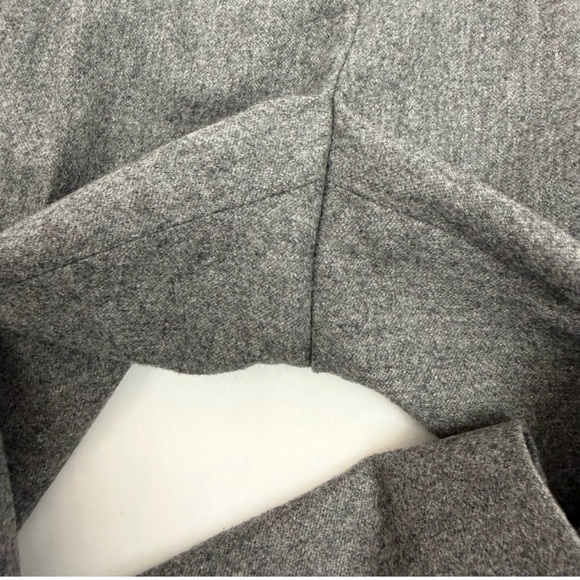 Babaton X Aritzia Cohen Pants Trousers Heather Medium Grey Wool Cashmere Stretch - Picture 5 of 9